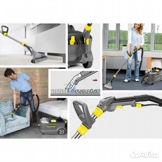 Моющий пылесос karcher аренда (прокат) химчистка