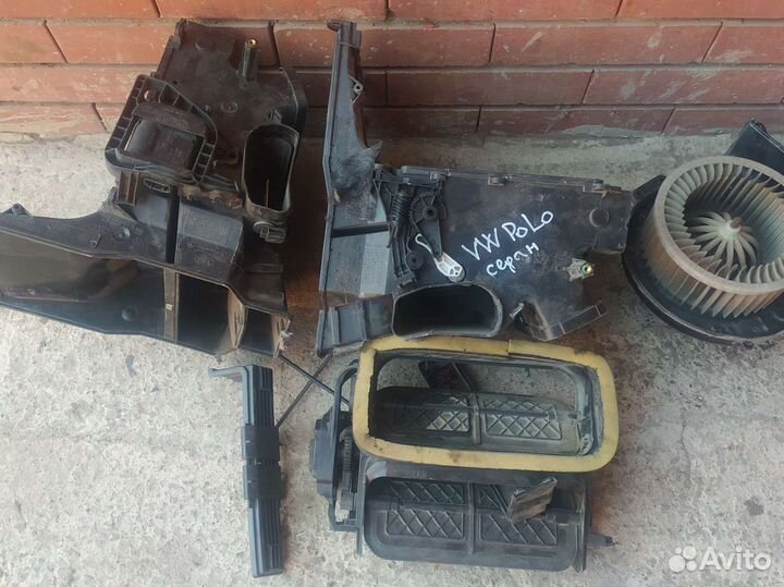 Элементы печки vw Polo