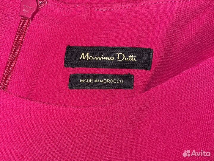 Massimo dutti платье розовое 34