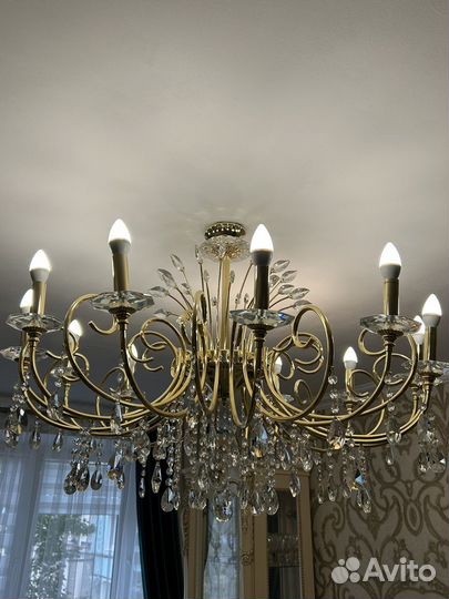 Люстра хрустальная
