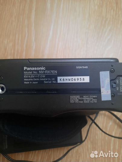 Видеокамера Panasonic RX7