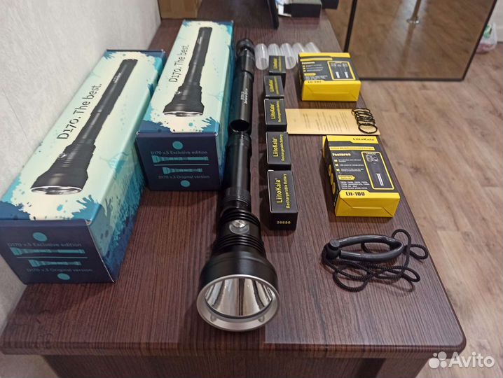 Лучший подводный фонарь D170 v.5 exclusive edition