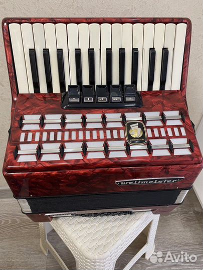 Новый Аккордеон weltmeister 1 2 половинка