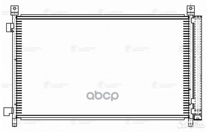 Радиатор кондиц. для а/м Nissan XTrail T32 (14)