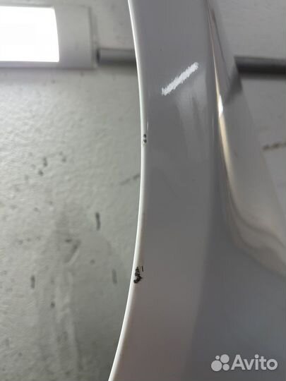 Левое переднее белое крыло бмв 3