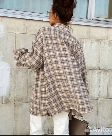 Рубашка женская oversize