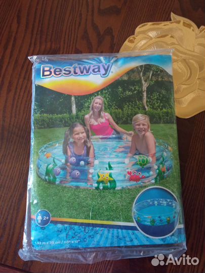 Детский надувной бассейн