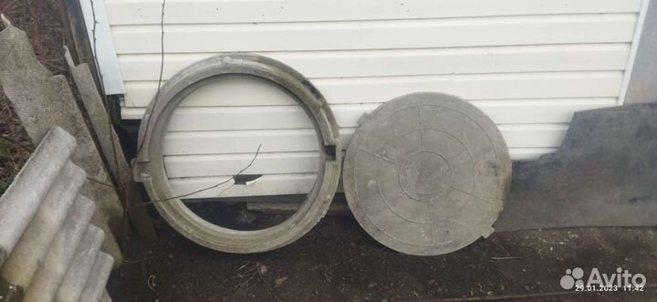 Люк канализационный бу