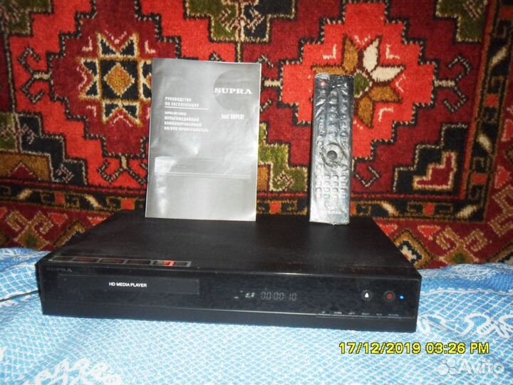 Медиаплеер supra mp 30 dvdс выходом в интернет