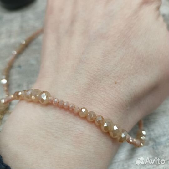 3 разных лота колье-чокеров