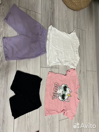 Вещи на девочку 110-116 пакетом
