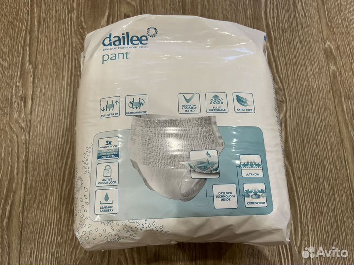 Dailee подгузники-трусы для взрослых normal xl