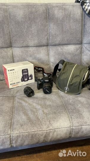 Canon eos 500d + портретник