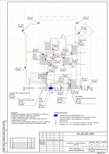 Однолинейные схемы и проекты электроснабжения