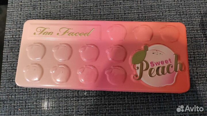 Палитра теней to faced sweet peach оригинал