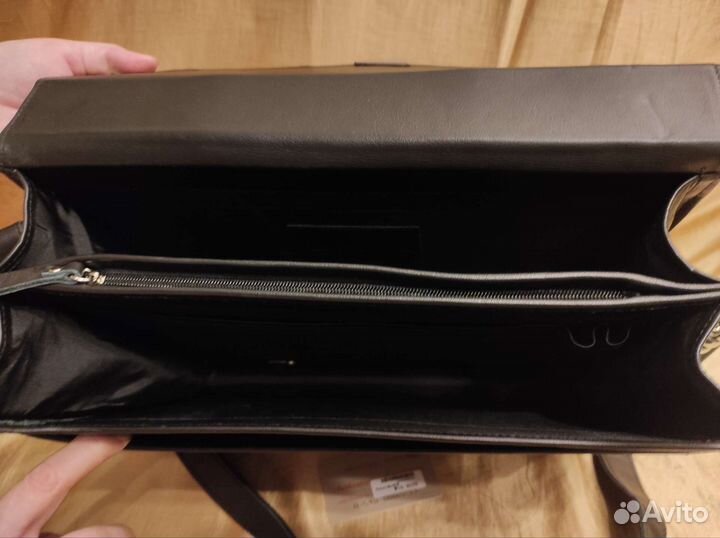 Сумка портфель мужская натуральная кожа