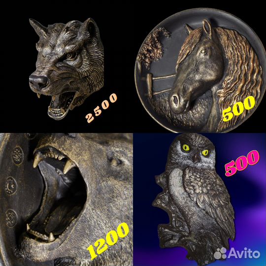 Декор панно на стену, барельеф