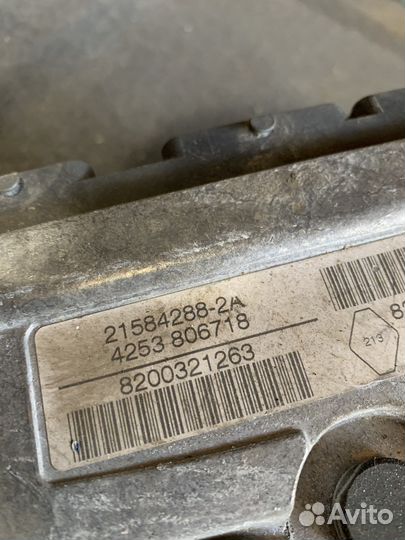 Блок управления двигателем renault megane 2