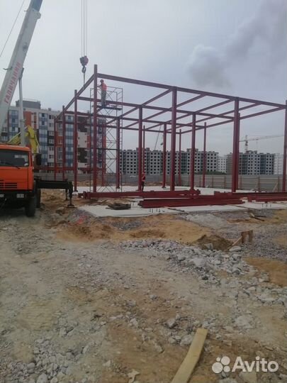 Ангар, изготовление металлоконструкций