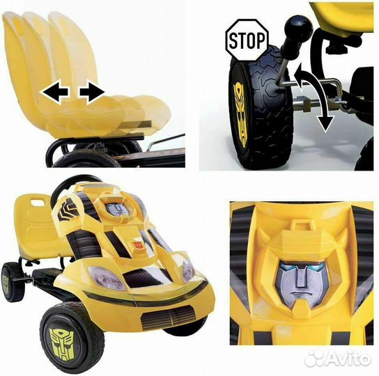 Педальная машина, карт