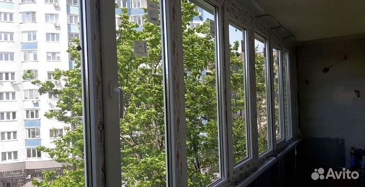 Остекление окон и балконов пвх