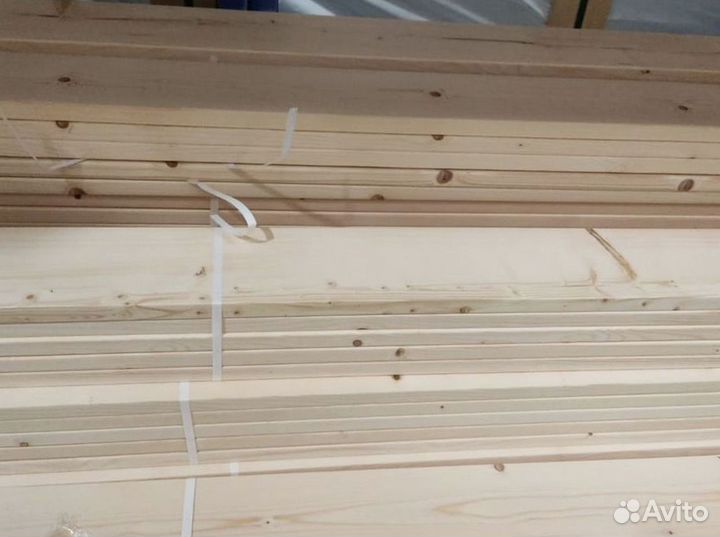 Доска строганая 28*95*2000 мм сорт AB скругление