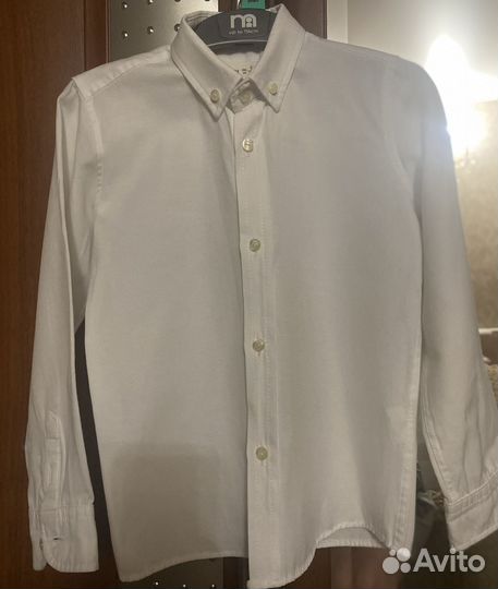 Рубашка белая для мальчика
