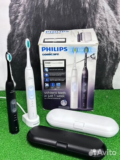 Набор электрических зубных щеток Philips HX6859