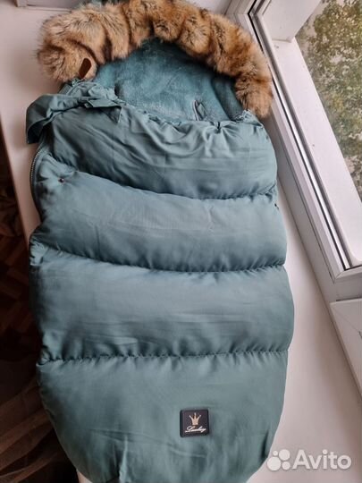 Зимний конверт в коляску