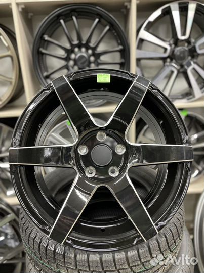 Shogun r17 5*112 чёрный глянец вогнутые