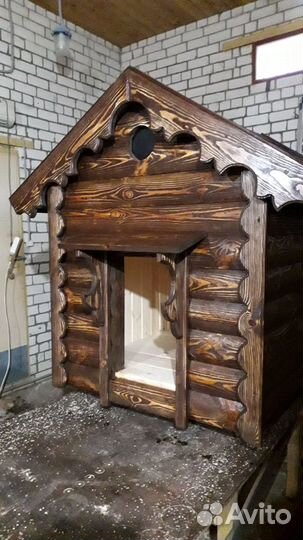 Будка для собаки утеплённая