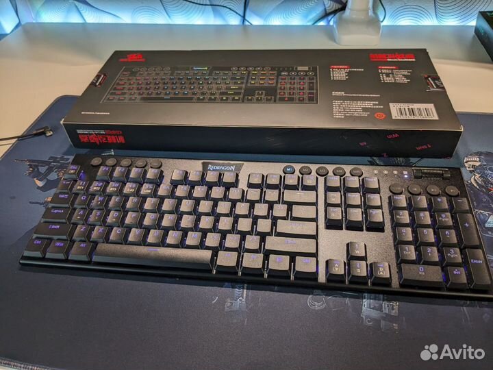 Беспроводная клавиатура Redragon K618 Horus