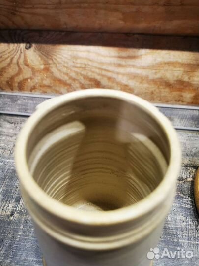 Старинная чешская пивная кружка Eggenberg, 1 литр