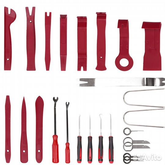 Набор для снятия обшивки салона, 39 предметов