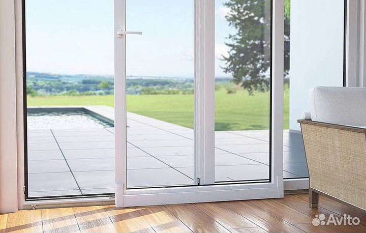 Портальные окна Рехау с гарантией, установка