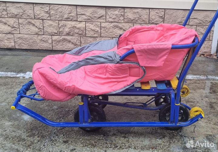 Санки на колесах