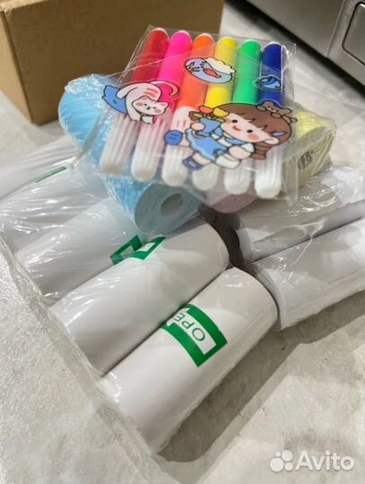 Портативный мини принтер для телефона