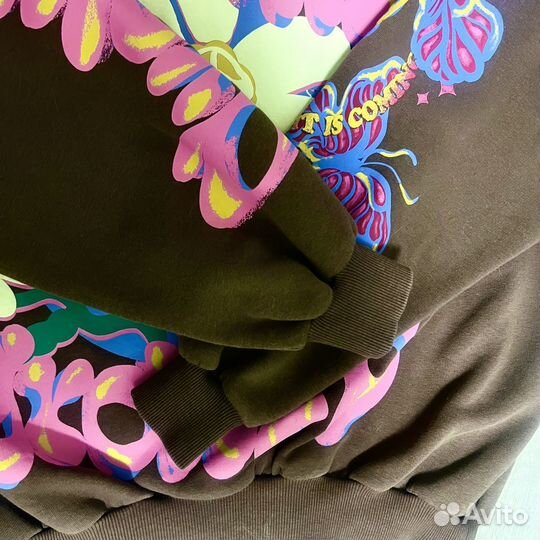 Худи женское оверсайз Bershka