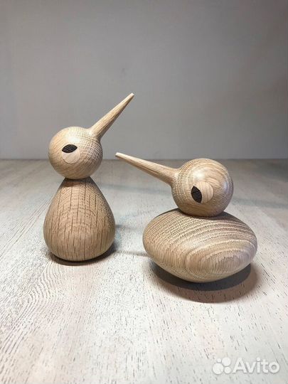 Деревянные статуэтки в скандинавском стиле