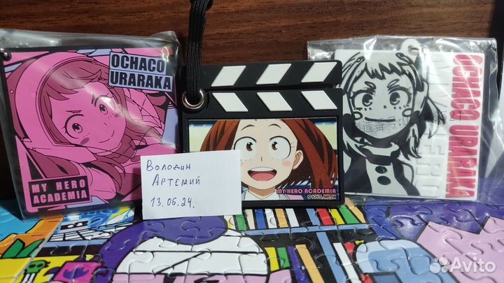 Моя геройская академия мерч (7 разных фото)