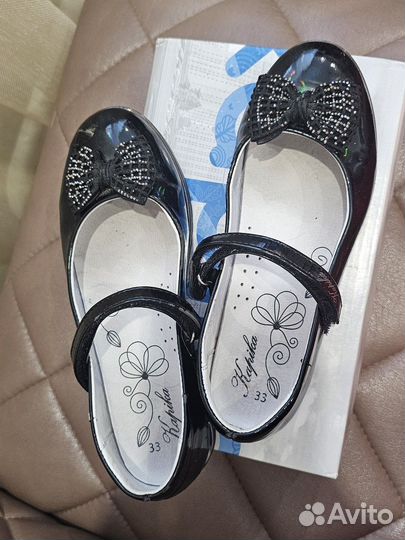 Туфли для девочки, р.33