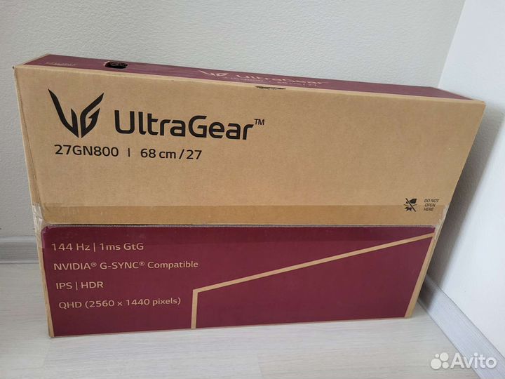 Монитор 144 гц LG 27GN800