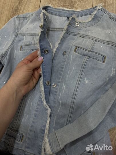 Джинсовая куртка liu jo