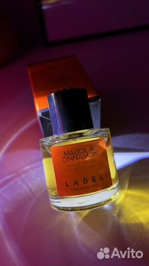 Label Maltol & Cinnamon парф вода оригинал