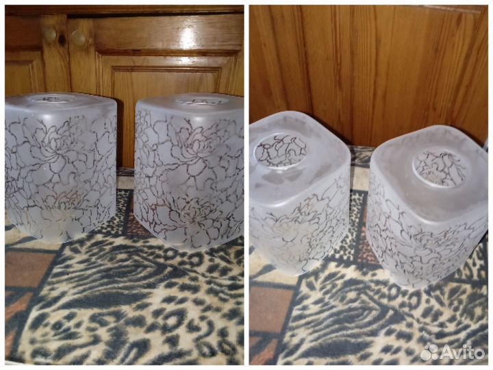 Плафоны для люстры стеклянные