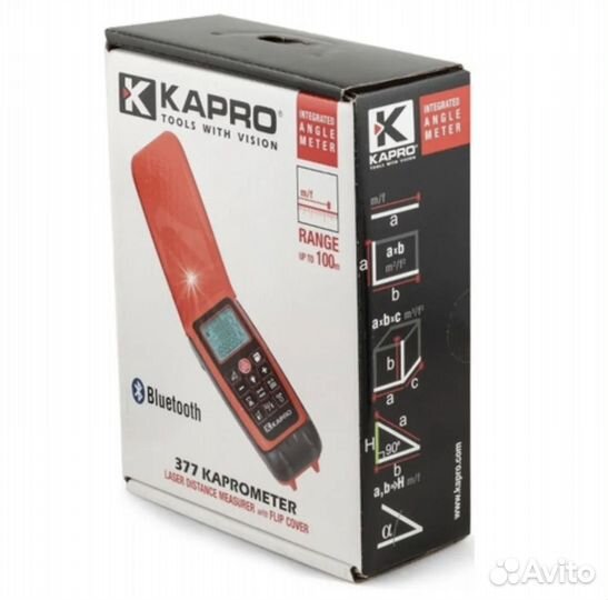 Лазерный дальномер Kapro 100м 377 KaproMeter K7