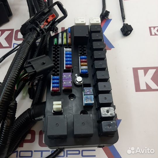 Проводка моторного отсека lifan X70