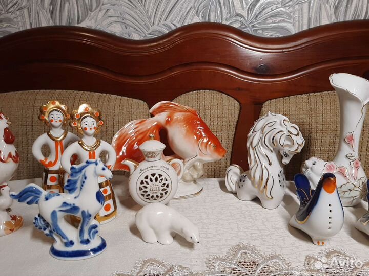 Фарфоровые статуэтки СССР и не только обновлено