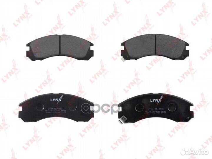 Колодки тормозные дисковые перед BD5501 LYN