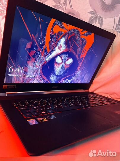 Игровой, мощный и быстрый ноутбук Acer nitro